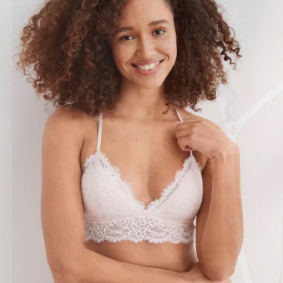 Aerie Longline Eyelash Lace Bralette (2/$45) - Picture 3 of 3